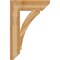 Ekena Millwork Thorton Slat Rough Sawn Bracket, Western Red Cedar, 6"W x 24"D x 36"H BKT06X24X36THR06RWR - alternate 3